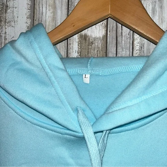 Taylor Swift The Eras Tour Blue Sweatshirt Hoodie Like New Large - Picture 5 of 7